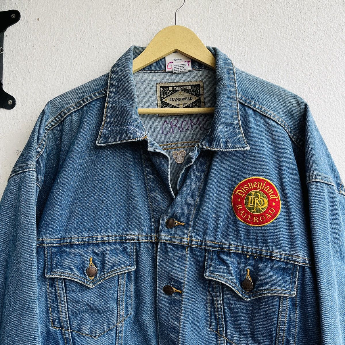 Other Vintage Disneyland Railroad Embroidered Denim Jacket XXL Size US XXL / EU 58 / 5 - 25 Thumbnail