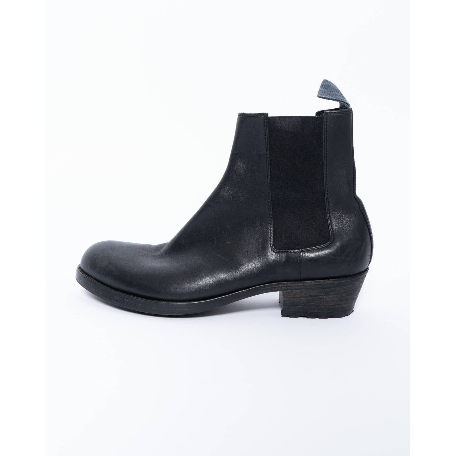 Haider Ackermann FW18 Chunky Black Leather Chelsea Boots Size US 11 / EU 44 - 2 Thumbnail