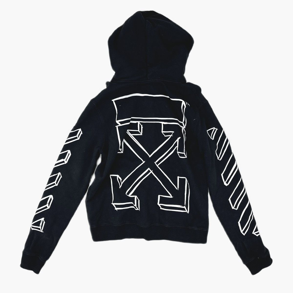 Off-White Off-White Marker Arrows hoodie Size US M / EU 48-50 / 2 - 1 Thumbnail