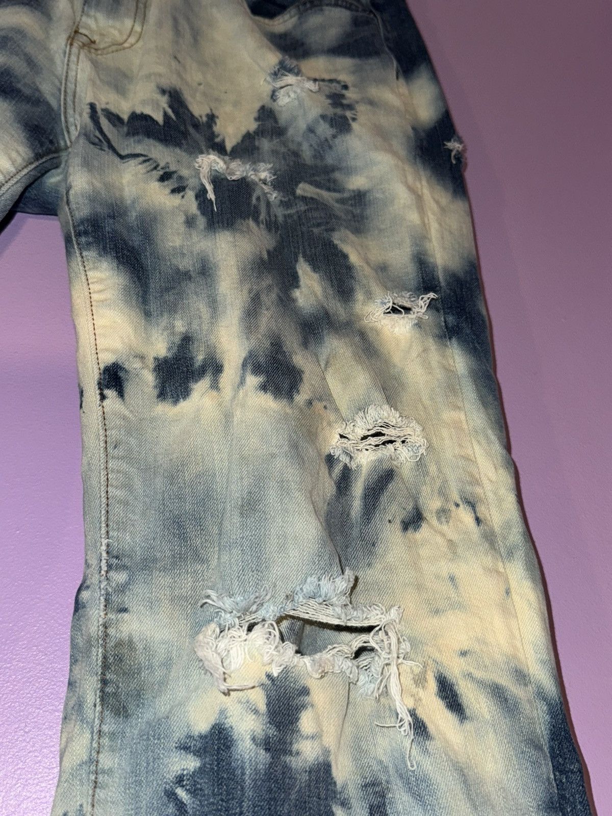 Tommy Hilfiger Custom bleached Tommy Hilfiger denim jeans Size US 32 / EU 48 - 4 Thumbnail