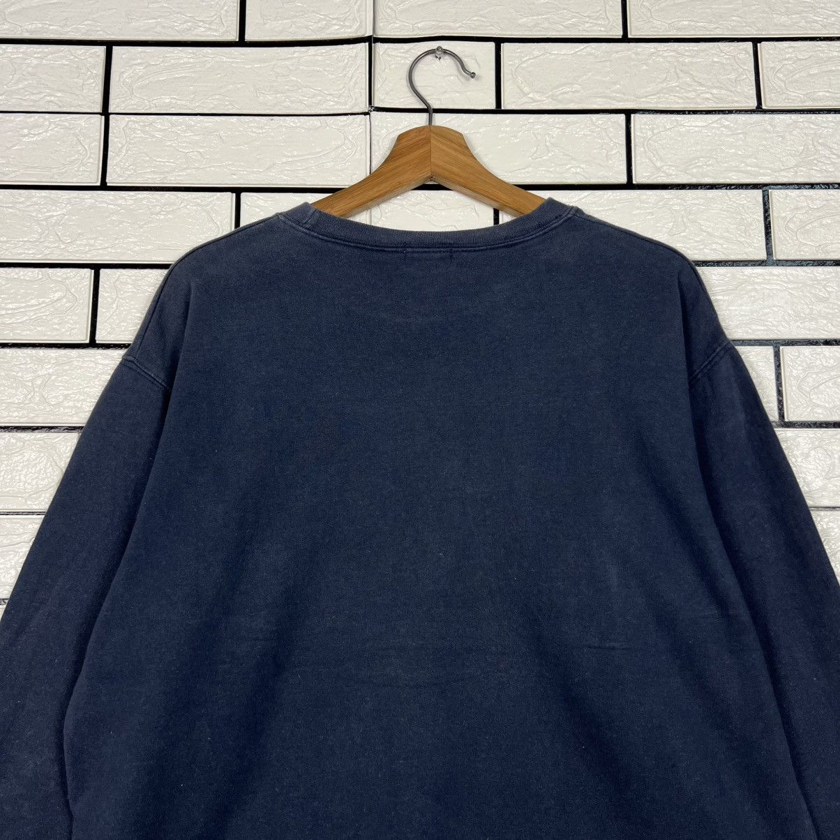Calvin Klein CALVIN KLEIN Big Logo Crewneck Sweater Pullover #3940-C180 Size US M / EU 48-50 / 2 - 12 Thumbnail