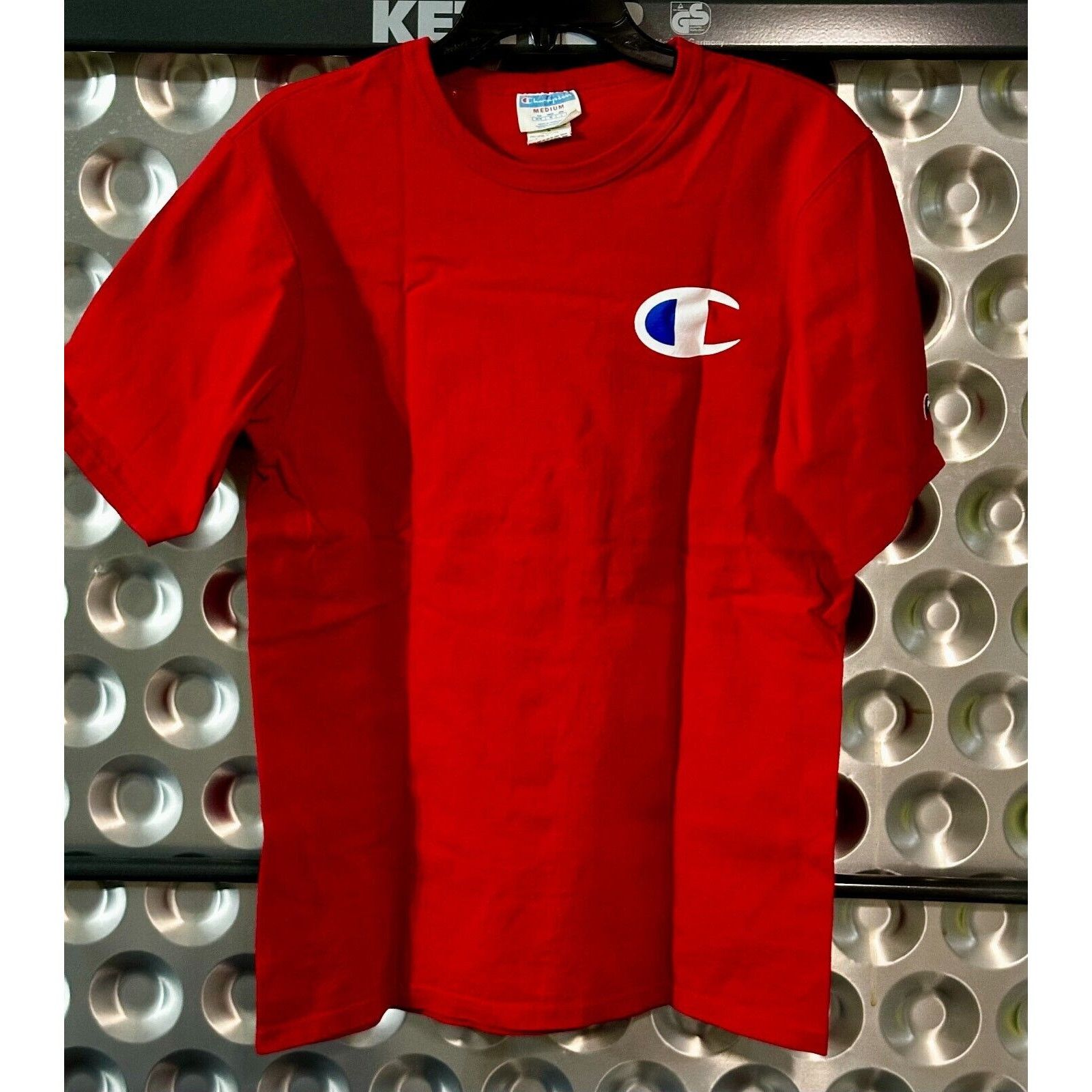 Champion Champion C Logo Red Short Sleeve T-Shirt | Size Medium Size US M / EU 48-50 / 2 - 1 Thumbnail