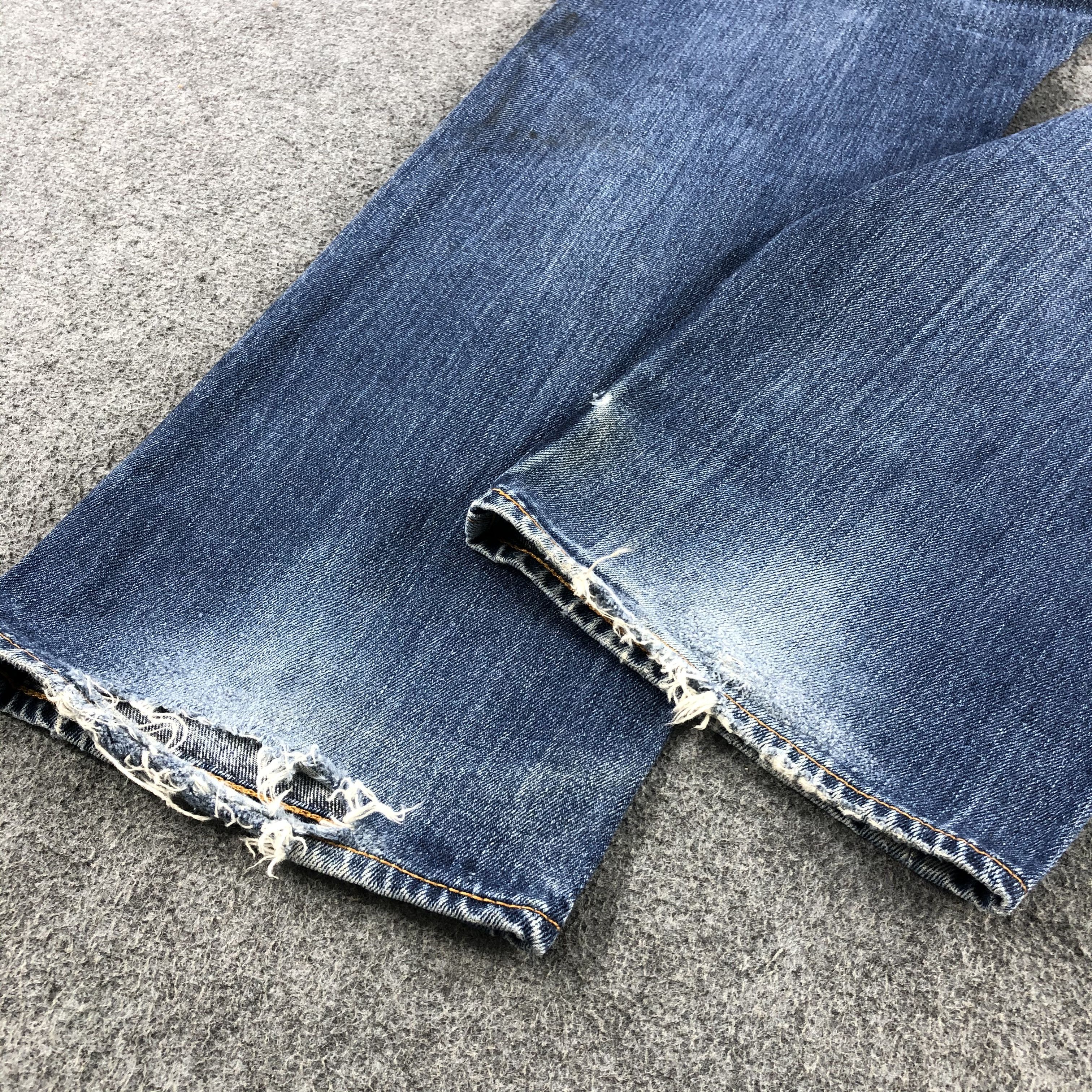 Levi's Vintage Blue Wash Levis 503 Jeans-J1914 Size US 33 - 6 Thumbnail