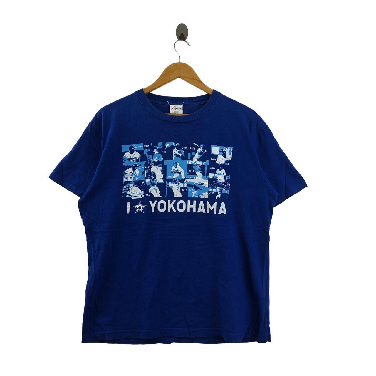 MLB YOKOHAMA BAYSTARS YAMATO Takehiro Ishikawa Tee Shirt Size US L / EU 52-54 / 3 - 1 Thumbnail