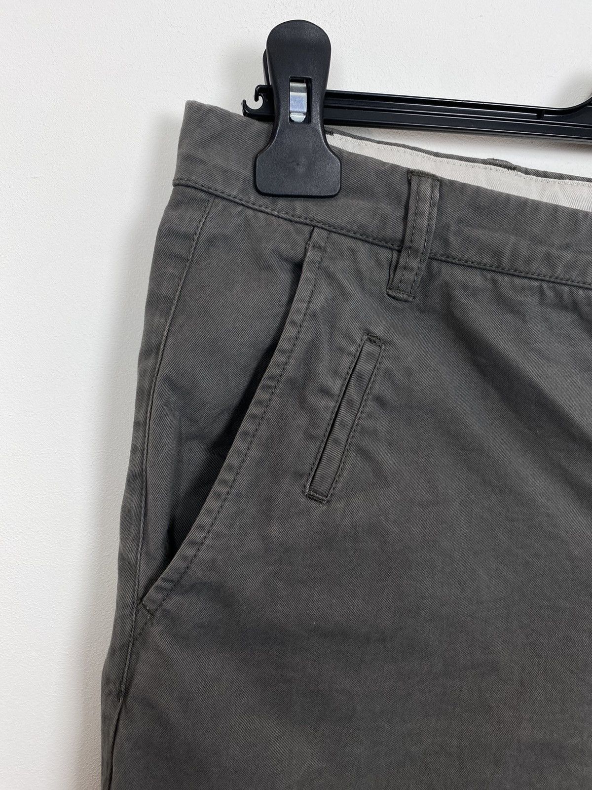 Allsaints AllSaints Mitre Shorts Chino 100% Cotton Men’s Size 32 Grey Size US 32 / EU 48 - 3 Thumbnail