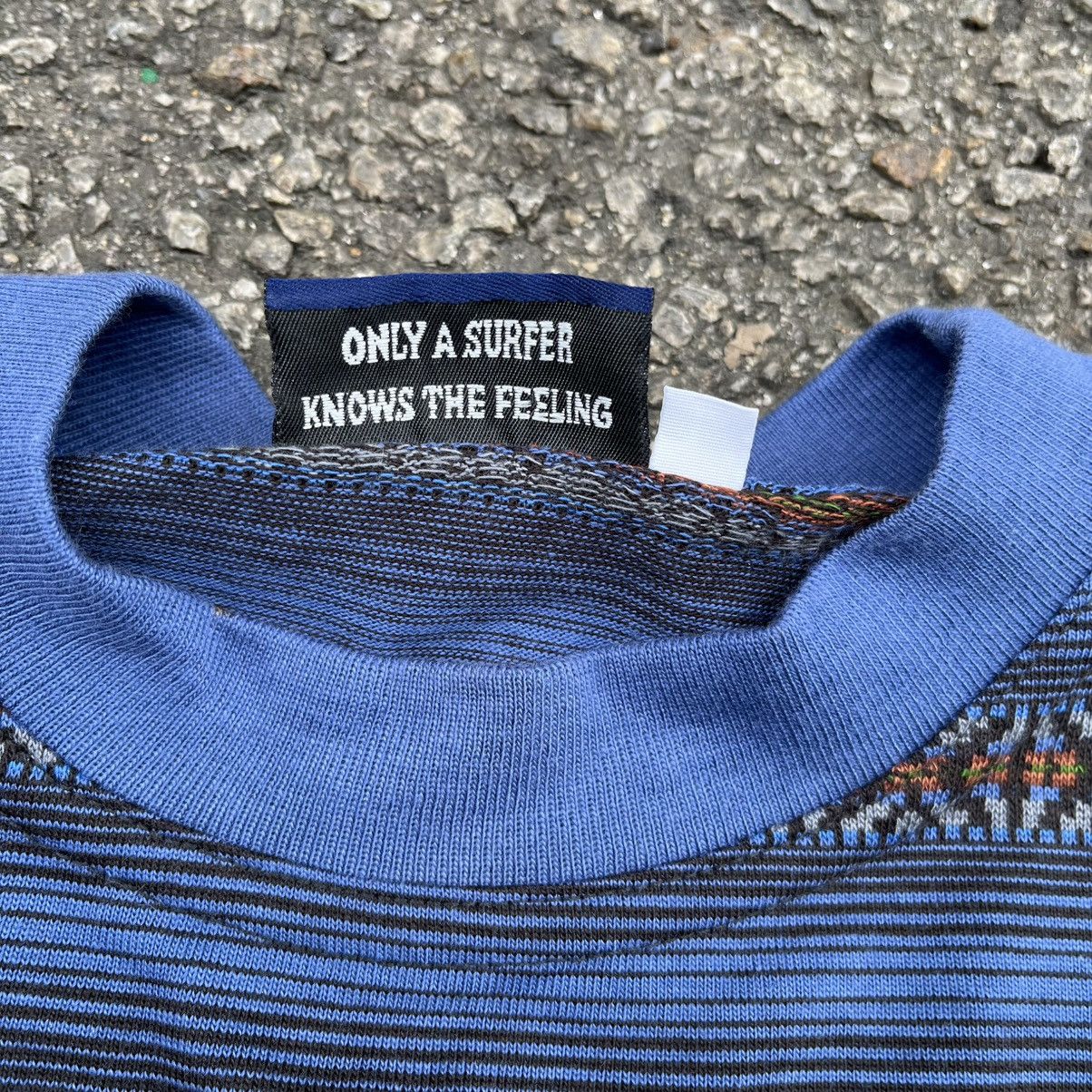 Billabong Vintage 90’s Knit Style Billabong Multicolour Stripe T Shirt Size US L / EU 52-54 / 3 - 6 Thumbnail