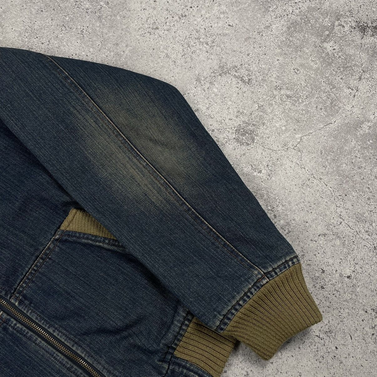 Ripcurl × Vintage Vintage RipCurl Denim Hooded Jacket 00s Size US M / EU 48-50 / 2 - 7 Thumbnail