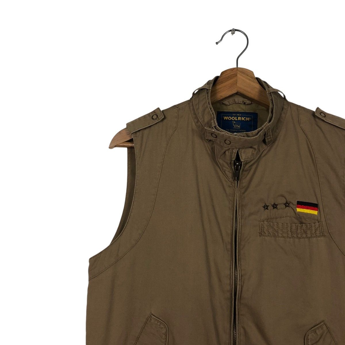 Japanese Brand 🔥TANK TOP SLEEVLESS WORKER CHORE JACKET WOOLRICH Size US M / EU 48-50 / 2 - 9 Thumbnail