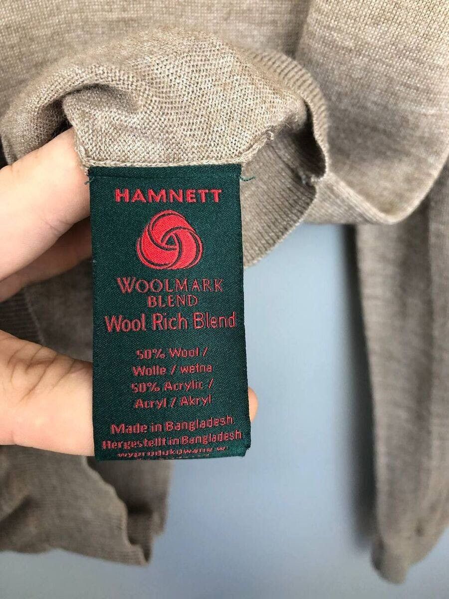 Katharine Hamnett London Hamnett London Crew Neck Merino Wool Long Sleeve Turquoise Size US S / EU 44-46 / 1 - 5 Thumbnail