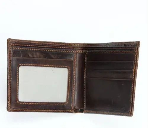 VIBE Gothic Genuine Leather Punk Wallet Card Holder Size ONE SIZE - 8 Thumbnail