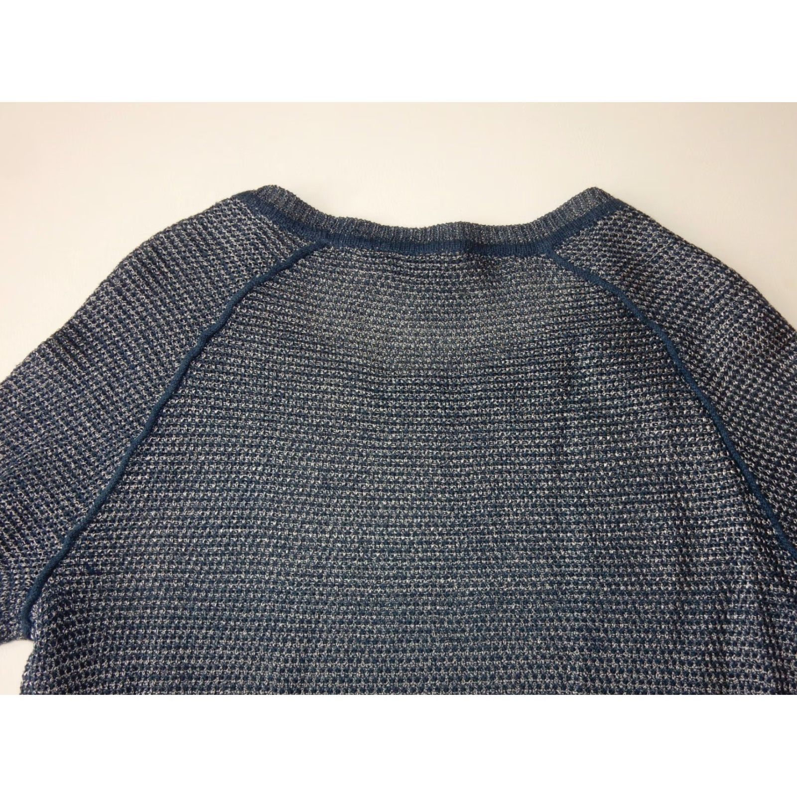 Vince Vince Sweater Men Size S Blue Rayon&Linen Blend Pullover Size US S / EU 44-46 / 1 - 4 Thumbnail