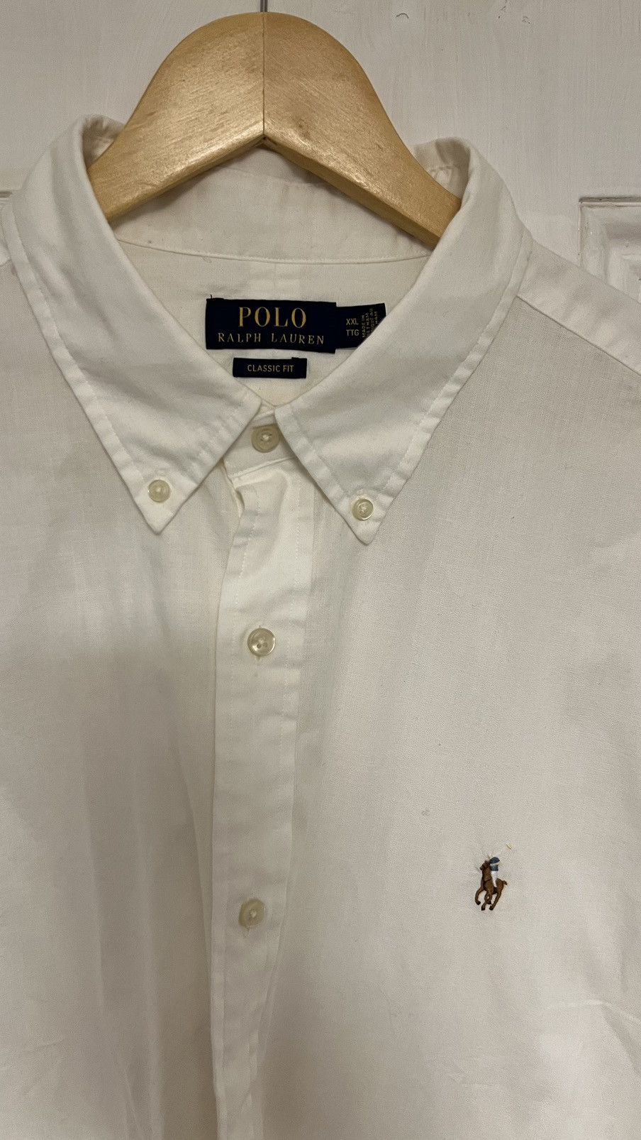Polo Ralph Lauren × Ralph Lauren Brand new off white XXL Ralph Shirt Size US XXL / EU 58 / 5 - 2 Thumbnail