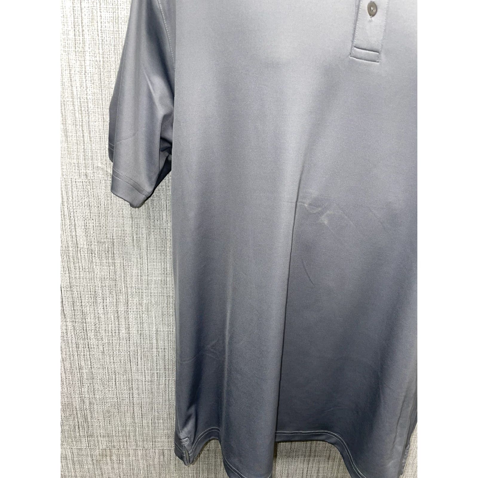 Under Armour VINTAGE Under Armour HeatGear Golf Polo Men's Large Gray Performance Athletic Shirt Men Size US L / EU 52-54 / 3 - 3 Thumbnail