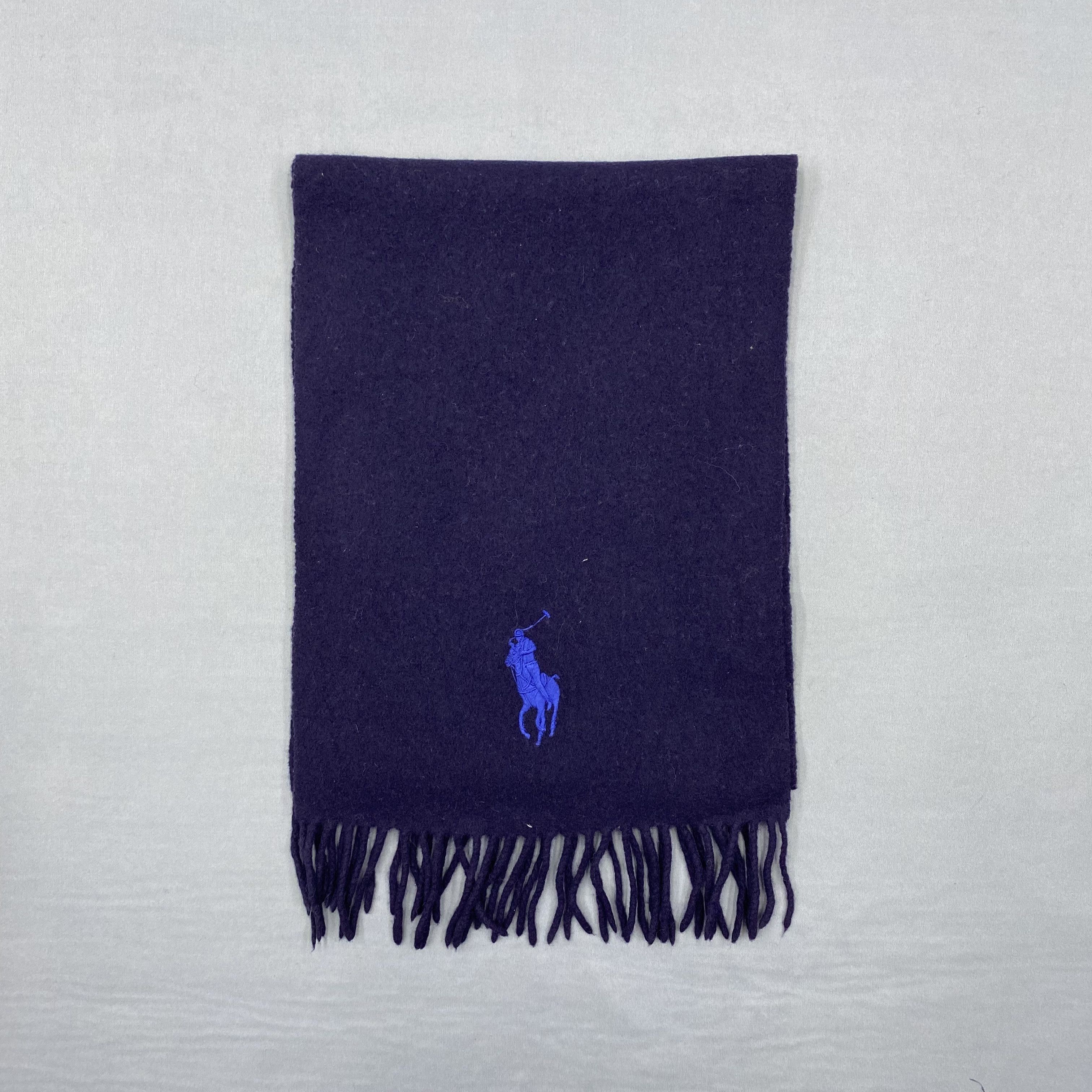 Polo Ralph Lauren Vintage Polo Ralph Lauren Scarf Muffler Wool Scarves Size ONE SIZE - 2 Thumbnail