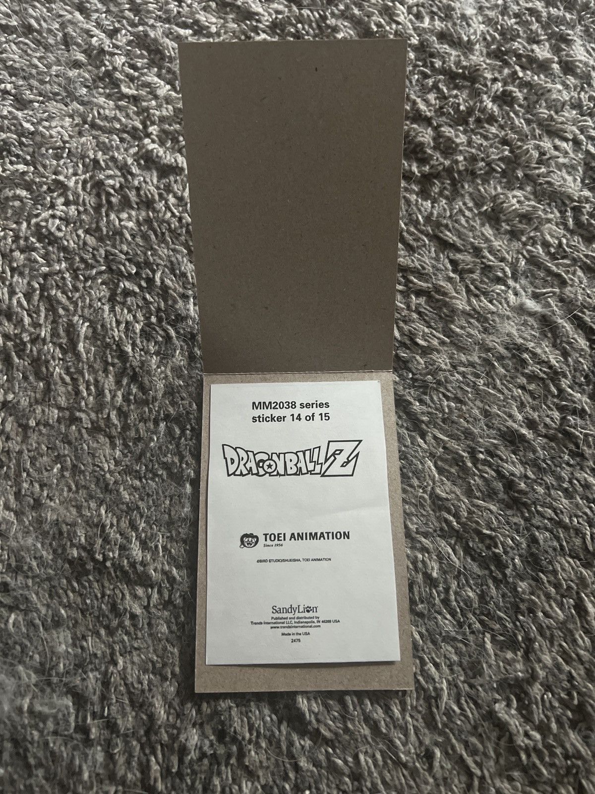 Hypebeast × Vintage Toei Animation Dragonball Z Sticker Size ONE SIZE - 2 Thumbnail
