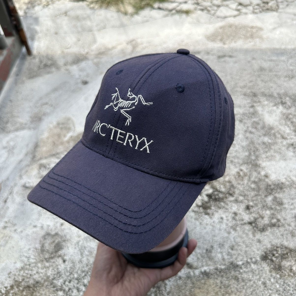 Arc'teryx Arc’teryx Traverse Logo Cap Navy Adjustable Gorpcore Outdoor Size ONE SIZE - 2 Thumbnail