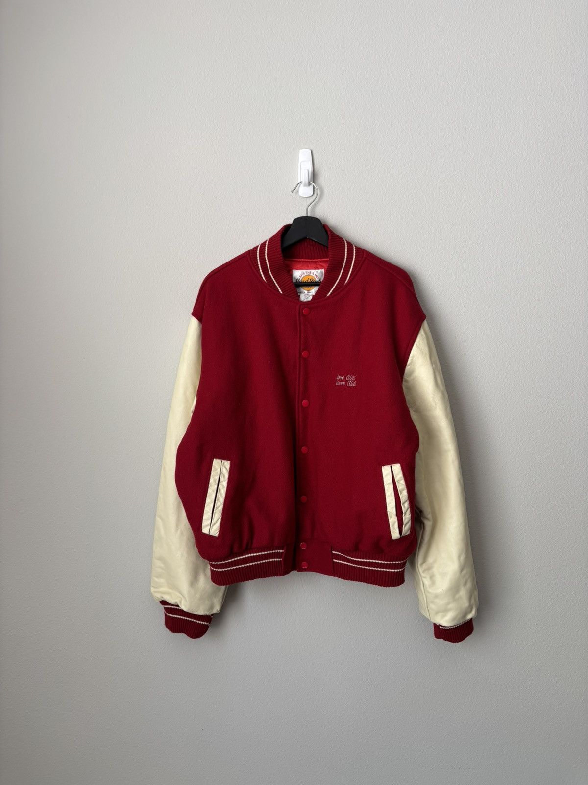 Hard Rock Cafe 80s Hard Rock Las Vegas Cafe Varsity Jacket Size US XL / EU 56 / 4 - 1 Thumbnail