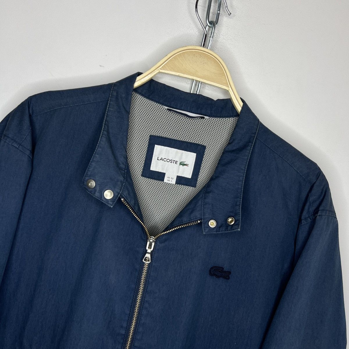 Lacoste × Vintage 00s Lacoste Vintage Y2K Retro Jacket Size US L / EU 52-54 / 3 - 4 Thumbnail