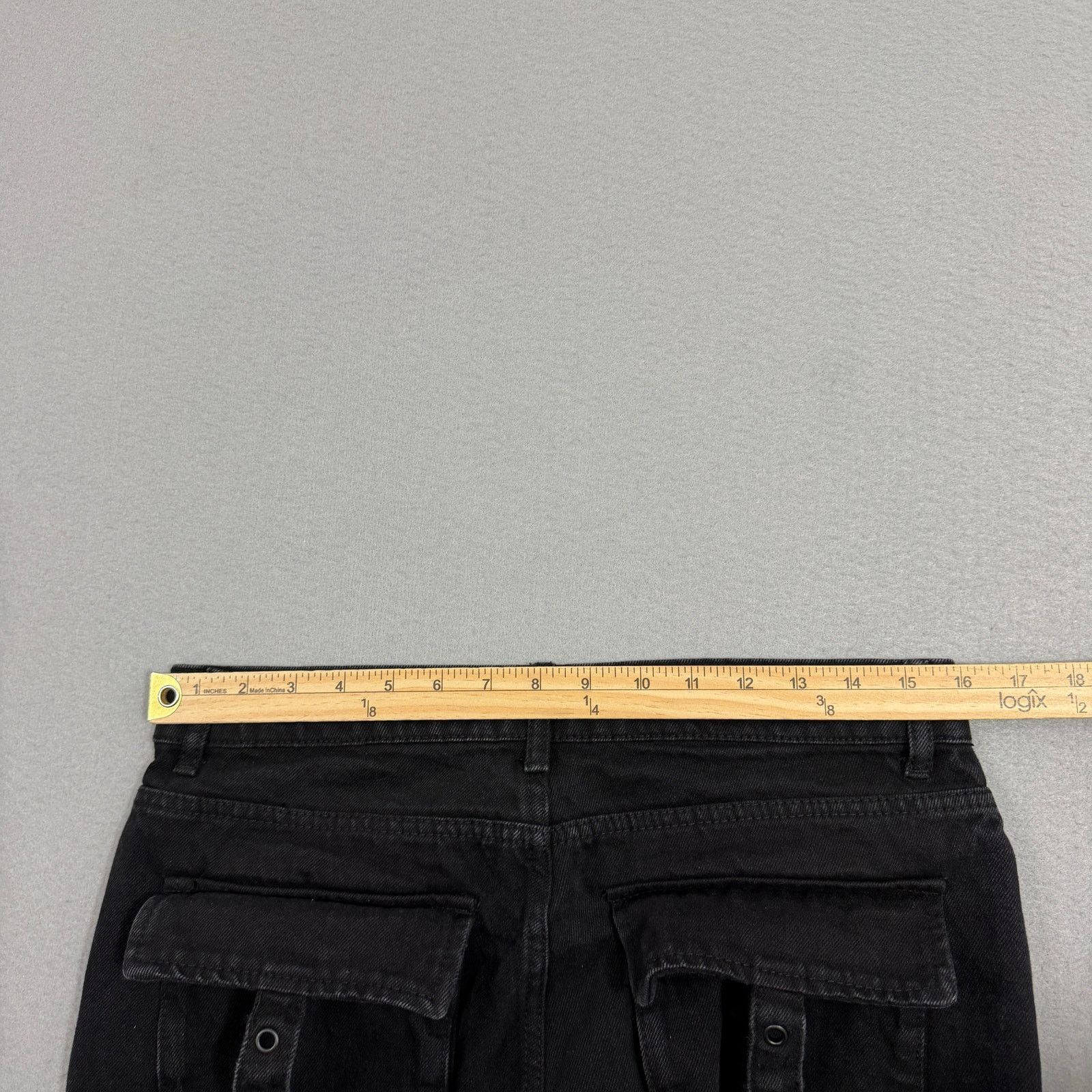 ロックスター Rockstar Original Three Maxi Jet Black Baggy Jeans 32x34