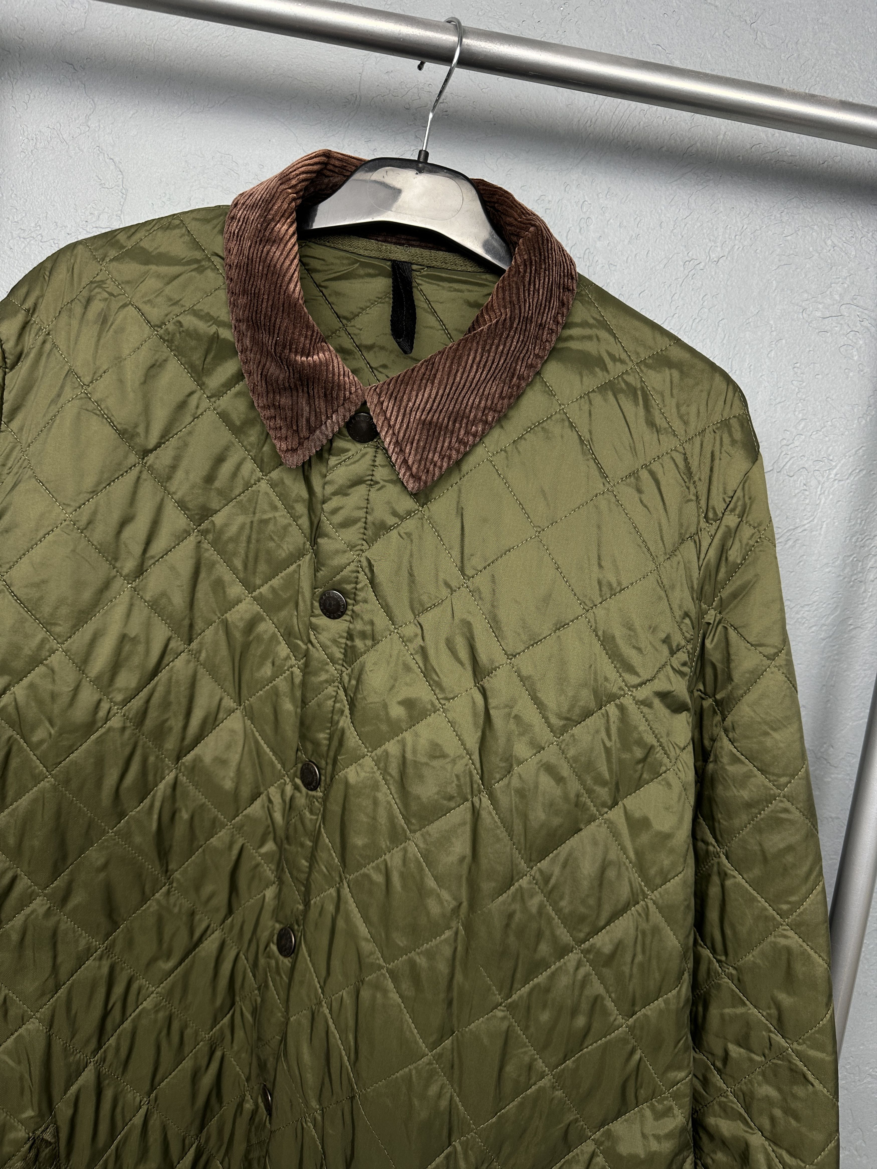 Barbour Barbour Mens Heritage Liddesdale Quilted Jacket Size US XXL / EU 58 / 5 - 2 Thumbnail