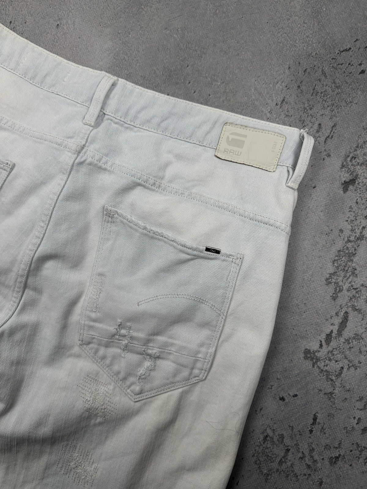 G-Star Vintage G-Star RAW Arc 3D Mid Boyfriend 7/8 Restored Denim Size 30" / US 8 / IT 44 - 18 Thumbnail