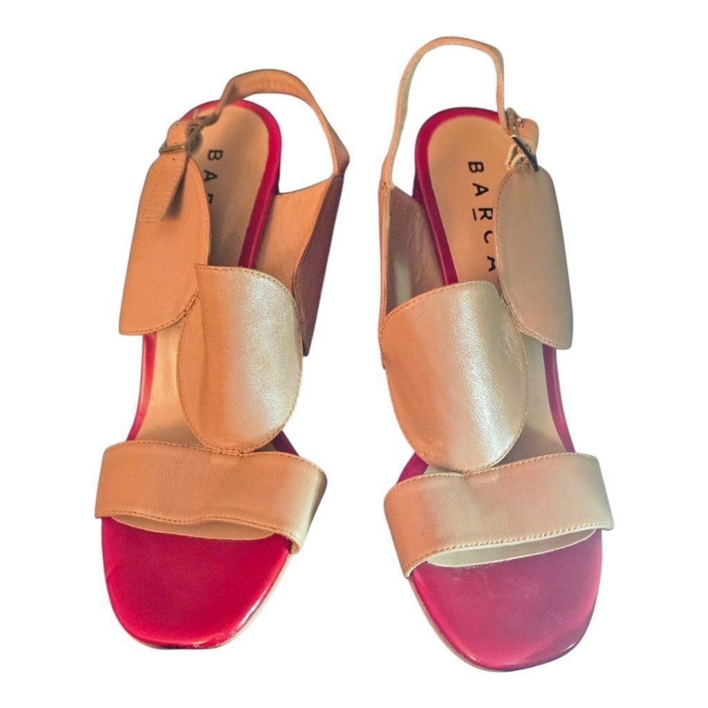 Baracuta BARCA Heels Size Unknown Red and Beige Size US 5 / IT 35 - 6 Thumbnail