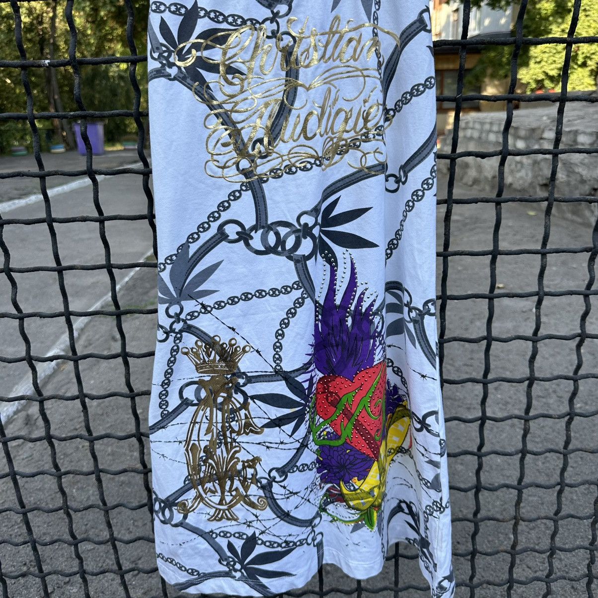 Christian Audigier ❗️NWT❗️Christian Audigier Mini Dress Size XL / US 12-14 / IT 48-50 - 7 Thumbnail