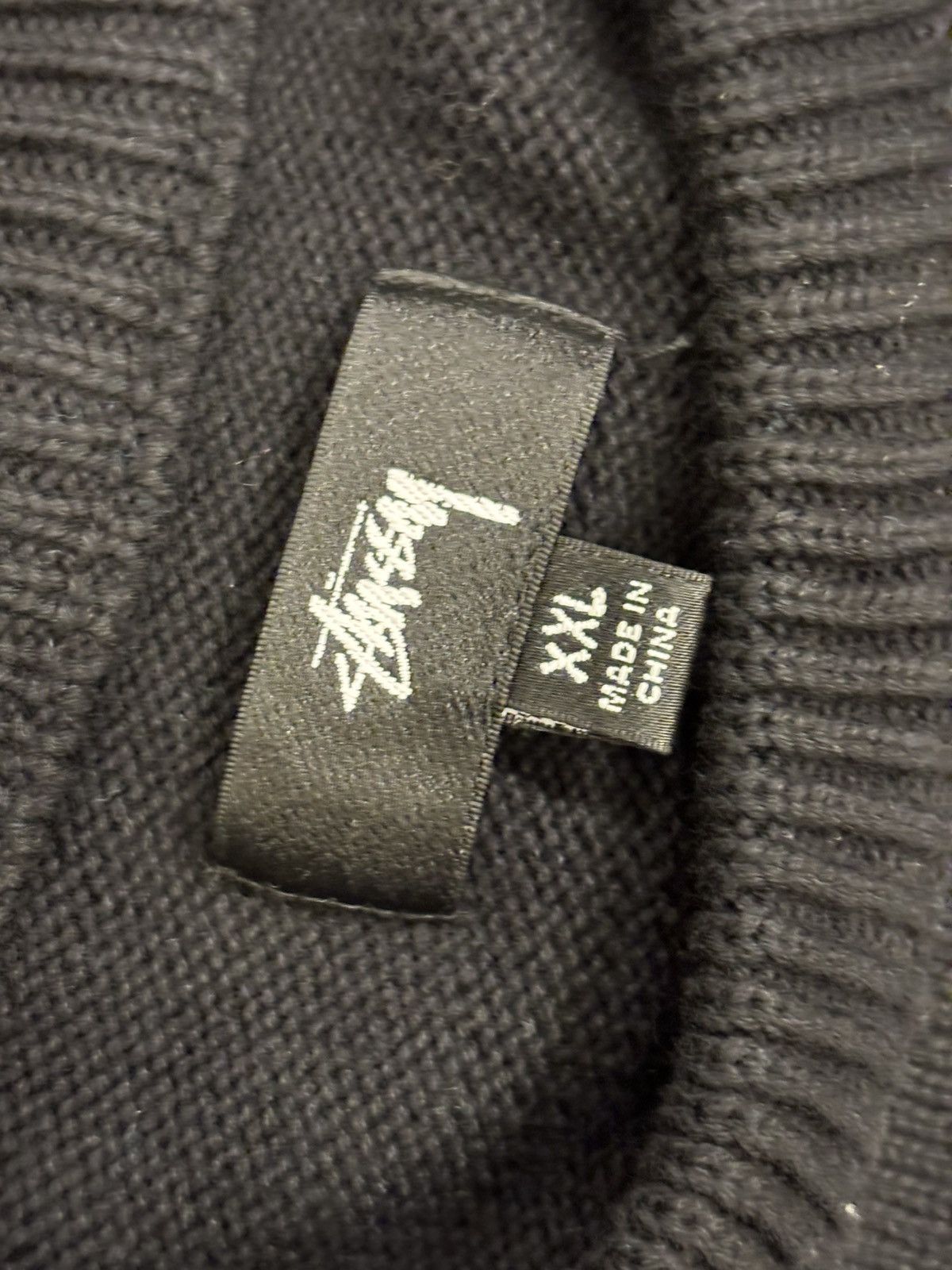 Stussy Stüssy Flower Sleeve Knit Sweater Size US XXL / EU 58 / 5 - 4 Thumbnail