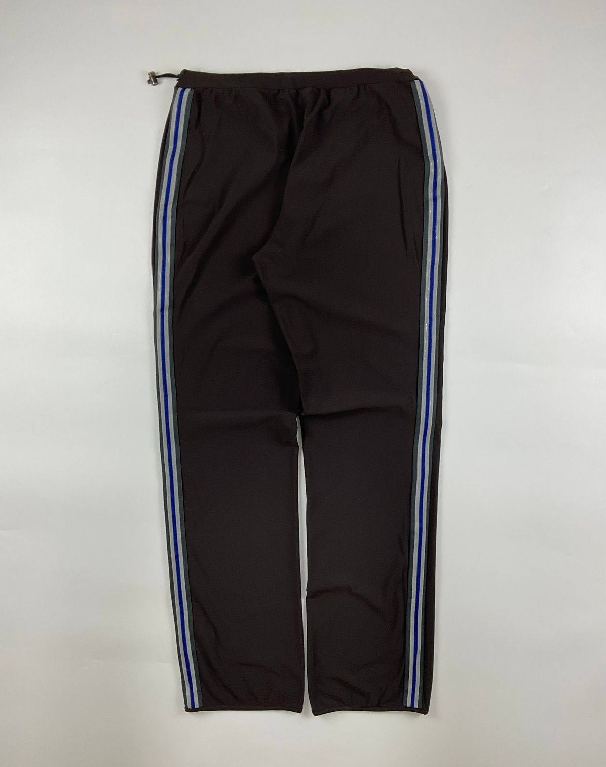Pre-owned Prada Sport S/s'00 Nylon Track Pants In Charcoal Grey