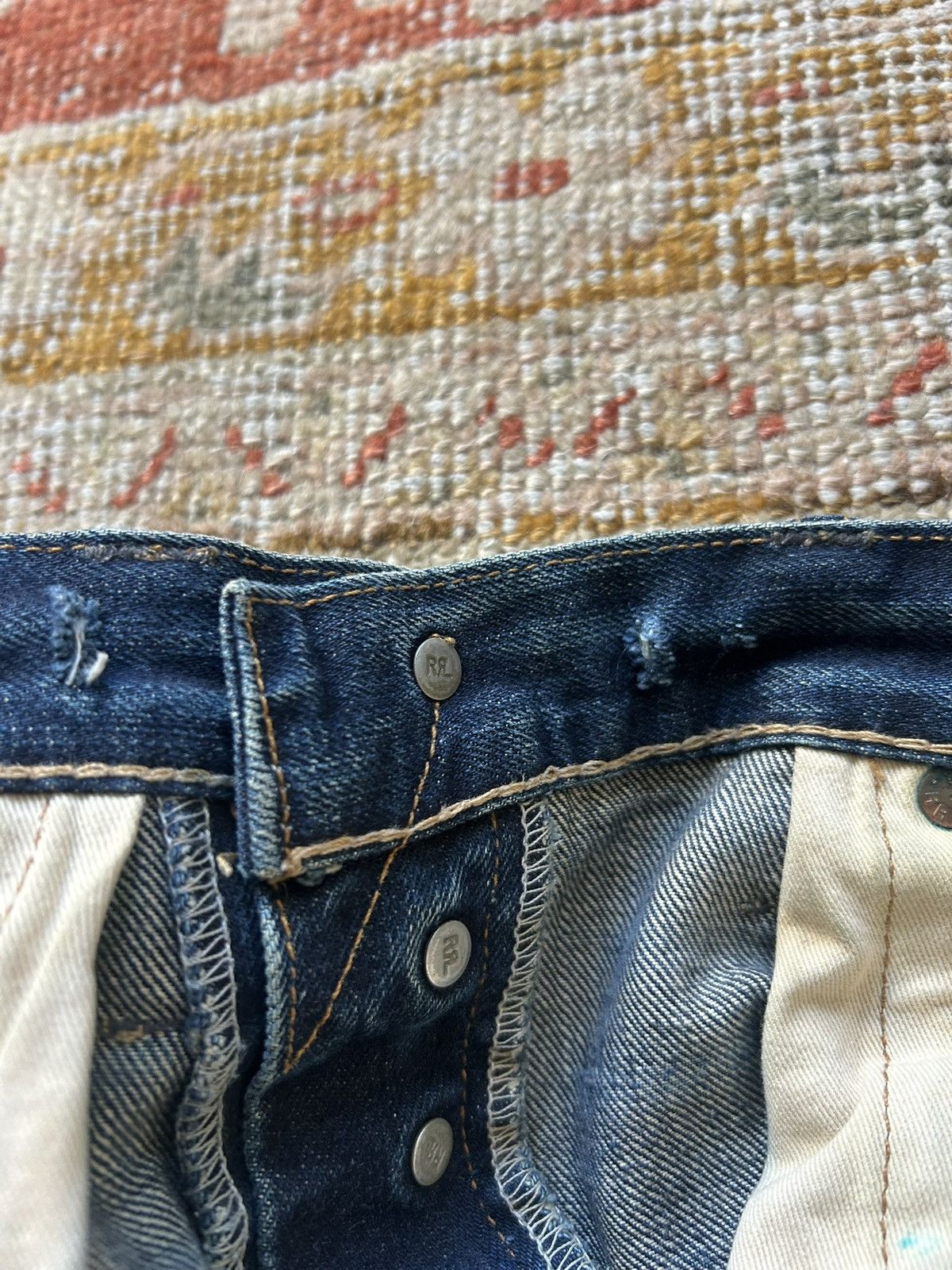RRL Ralph Lauren Vintage RRL ralph lauren selvedge jeans Size US 32 / EU 48 - 5 Thumbnail