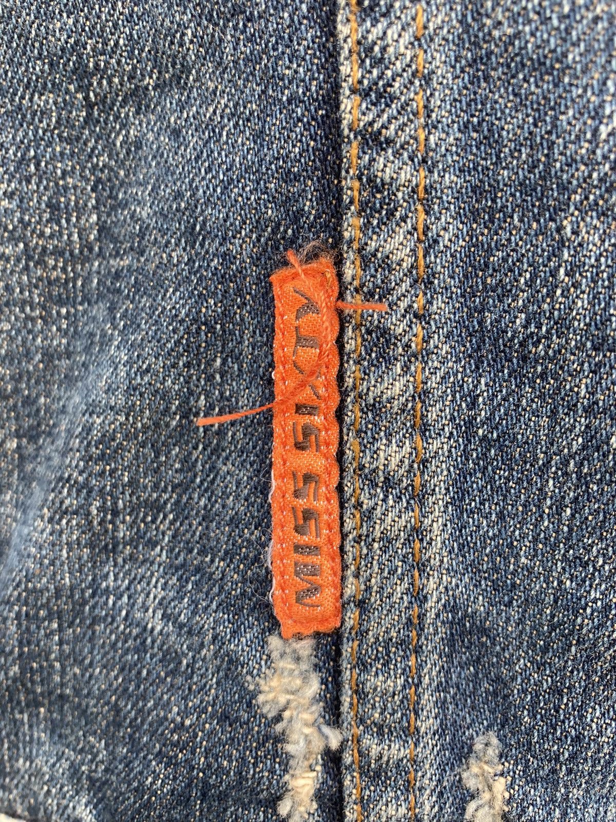 Miss Sixty Miss Sixty 2000’s Italy Denim Distressed Faded Knit Details Size M / US 6-8 / IT 42-44 - 17 Thumbnail