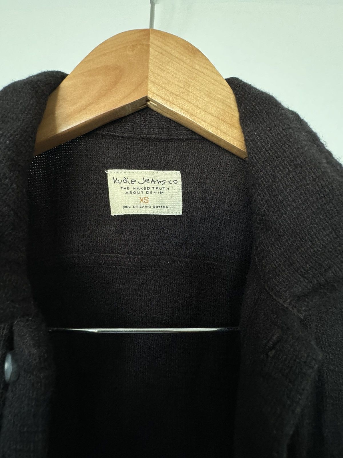 Nudie Jeans Nudie Jeans Svante Net Worker Shirt Black Size US XS / EU 42 / 0 - 5 Thumbnail