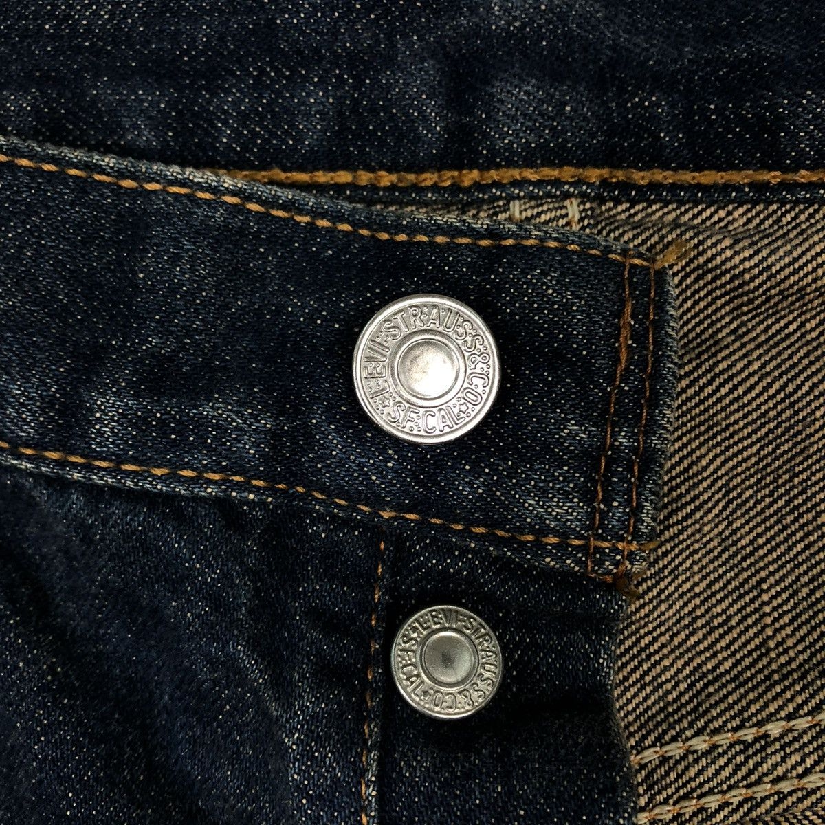 Levi's 🔥VINTAGE LEVIS DENIM JEANS RARE DESIGN COMME CA ISM JAPAN Size US 34 / EU 50 - 17 Thumbnail