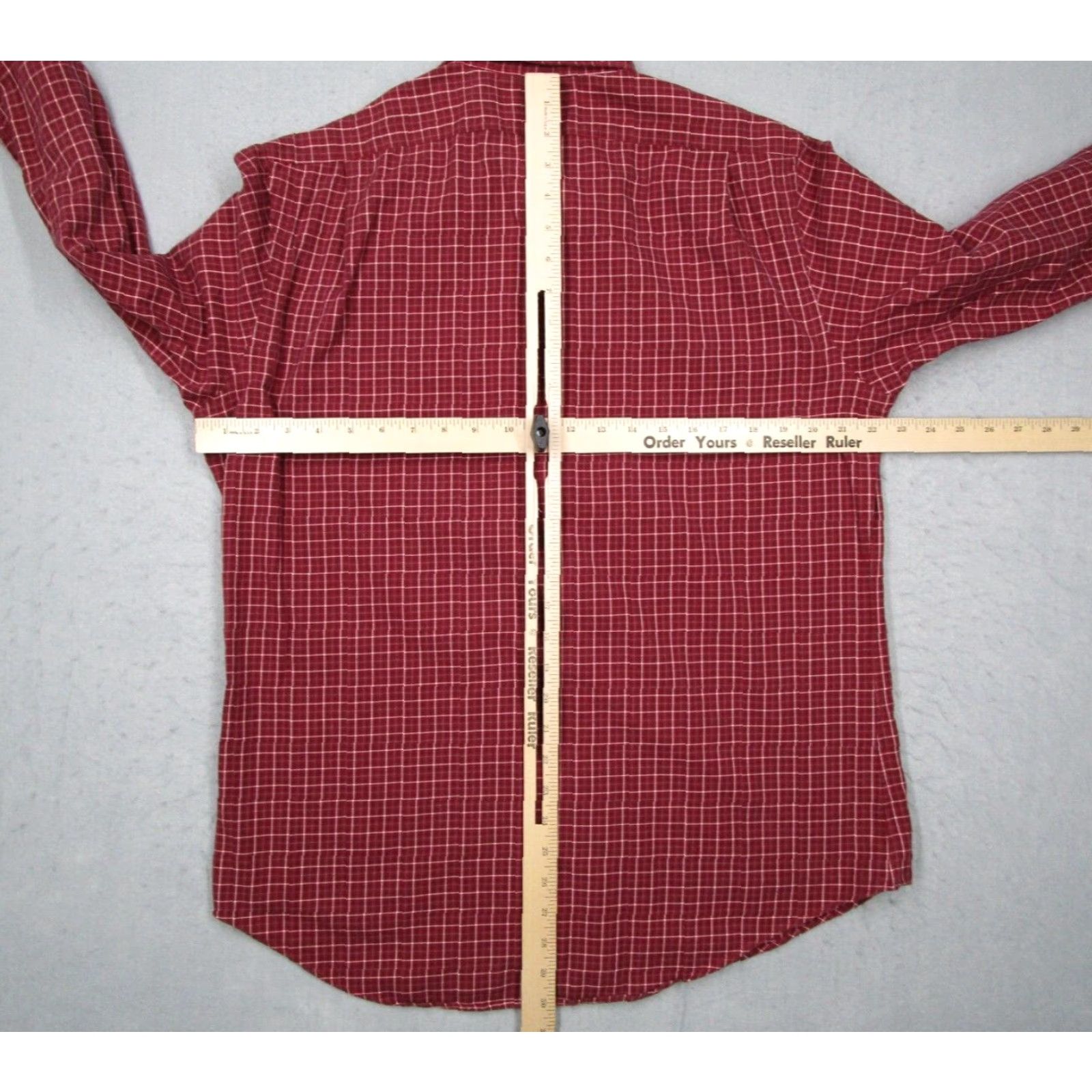 Polo Ralph Lauren VINTAGE Polo Ralph Lauren Shirt Men's Large Red Check Long Sleeve Button-Up Casual Classic Autumn Winter Size US L / EU 52-54 / 3 - 5 Thumbnail