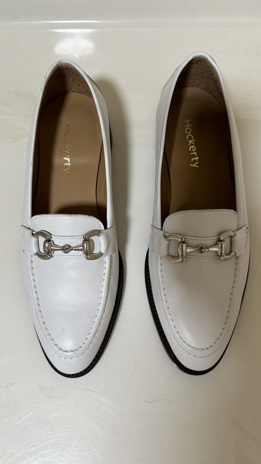 Other men’s white leather horsebit loafer Size US 6 / EU 39 - 4 Thumbnail