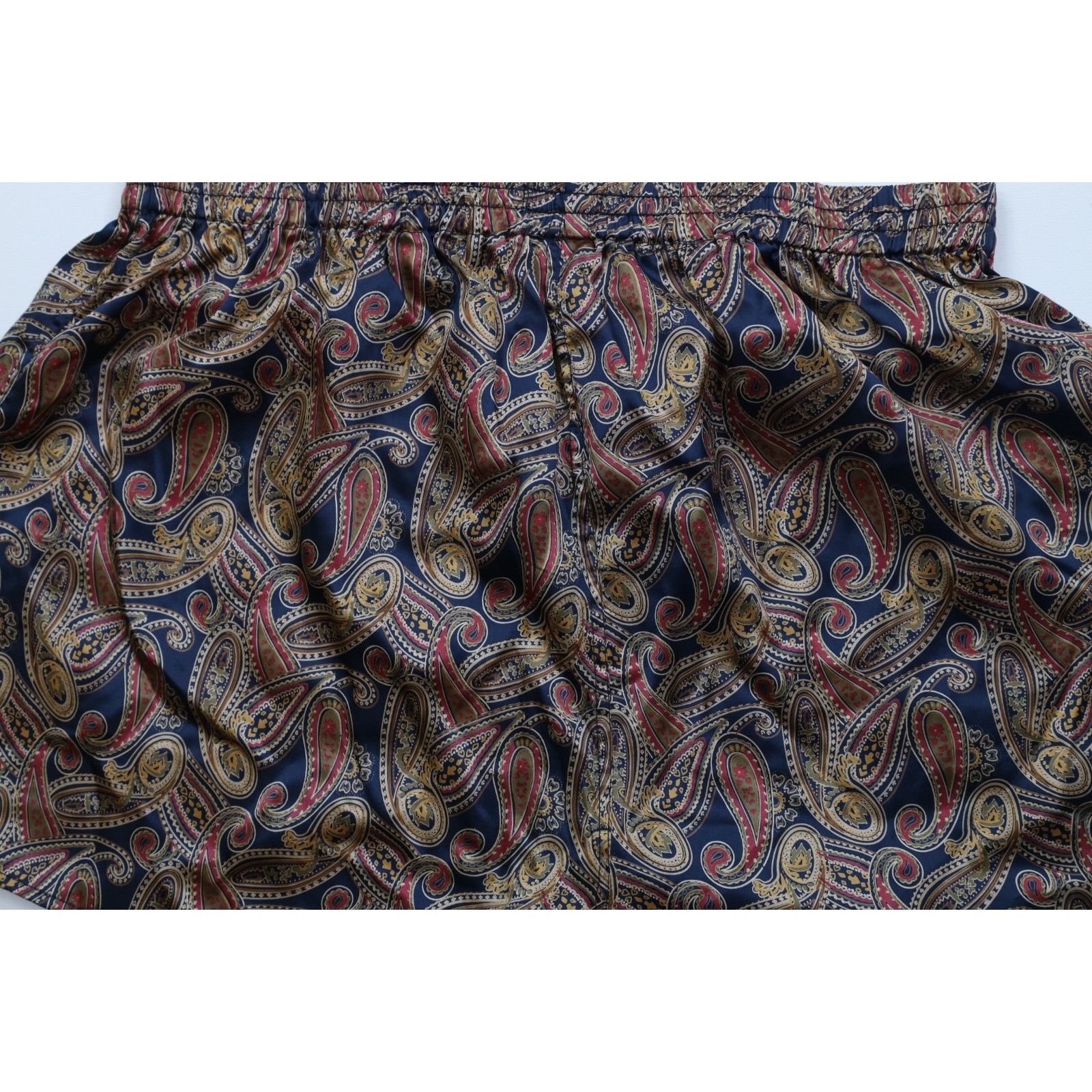 Vintage NOS Vintage 90s Streetwear Silk Paisley Boxers Shorts Size US 36 / EU 52 - 8 Thumbnail