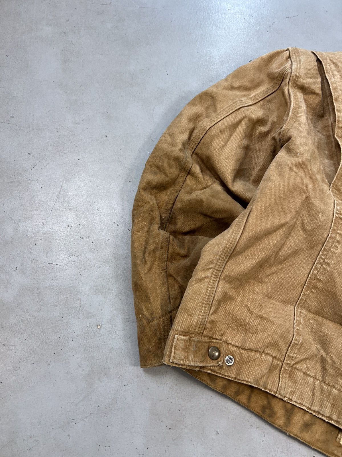 Carhartt Tan Vintage Carhartt Detroit jacket Size L / US 10 / IT 46 - 11 Thumbnail