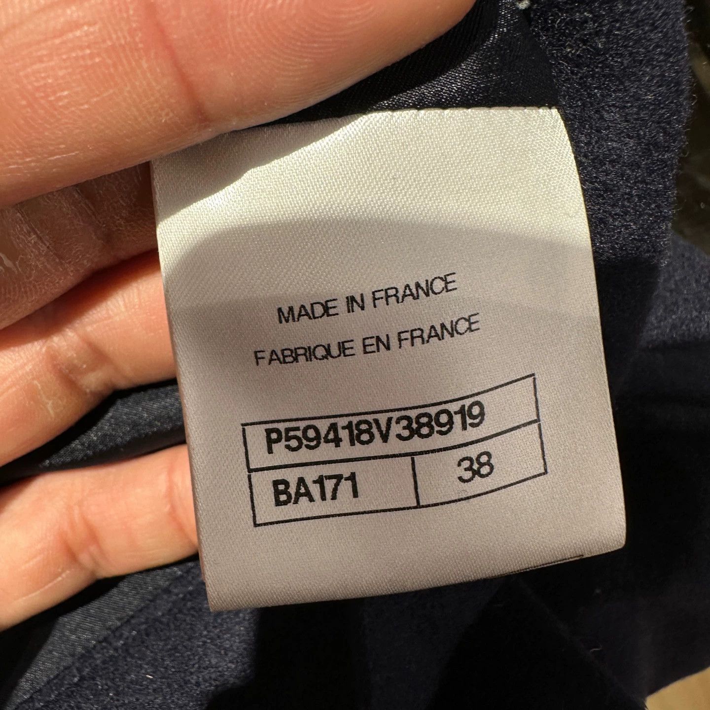 Chanel Chanel feb383 anchor button wool wide-leg pants 3 Size 27" / US 4 / IT 40 - 4 Thumbnail