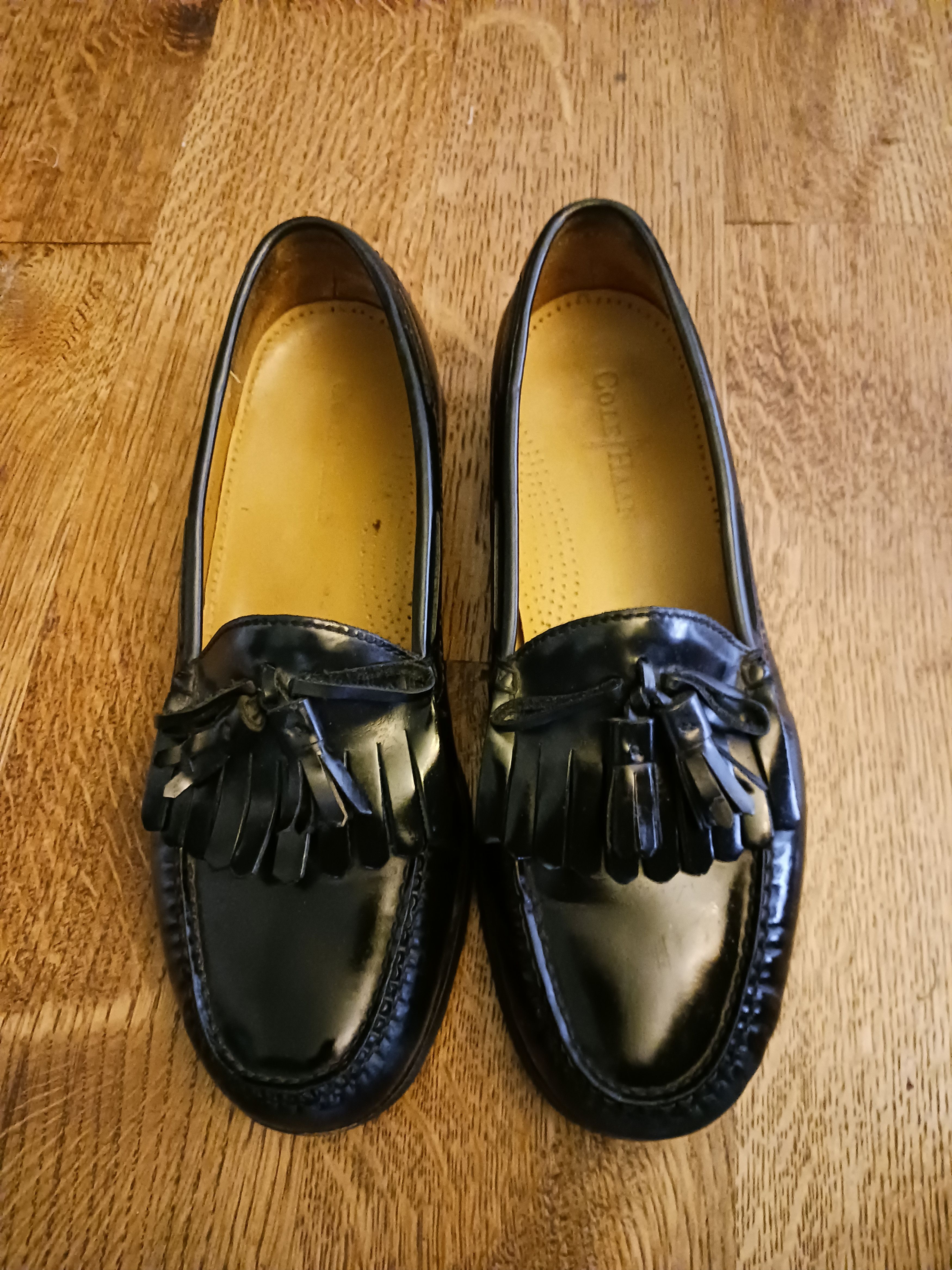 Cole Haan 100% Leather Tasseled Loafers Size US 10 / EU 43 - 1 Thumbnail