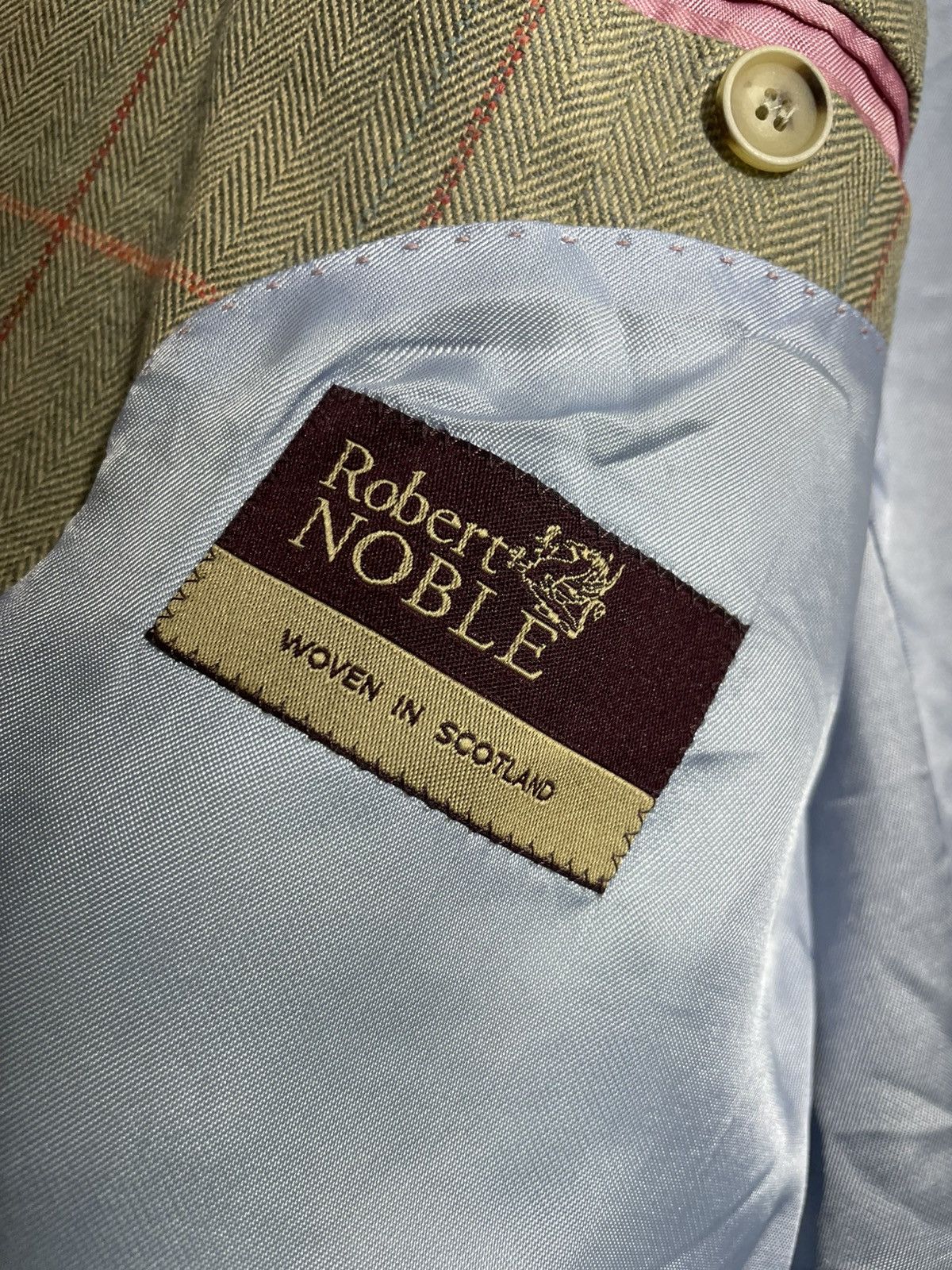 Other Robert Noble Santinelli Tailoring Check Pattern blazer Size 42R - 18 Thumbnail