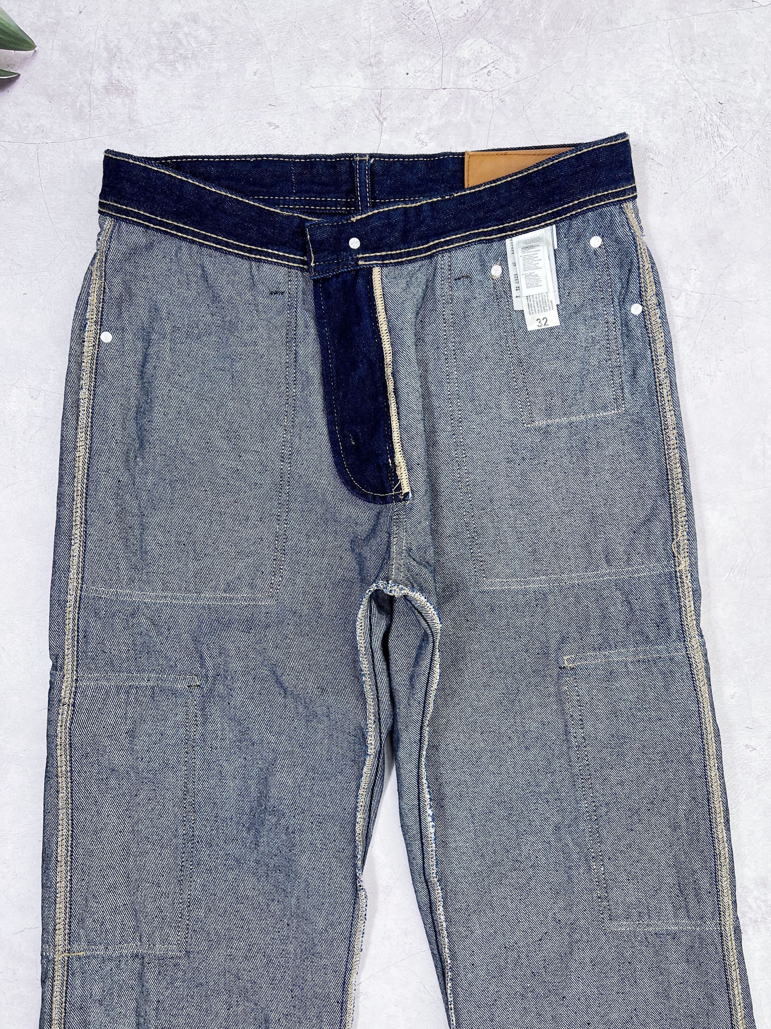 Blue Blue Japan × Japan Blue × Japanese Brand Blue Way Japanese Indigo Denim Cargo Pants Size US 32 / EU 48 - 18 Thumbnail