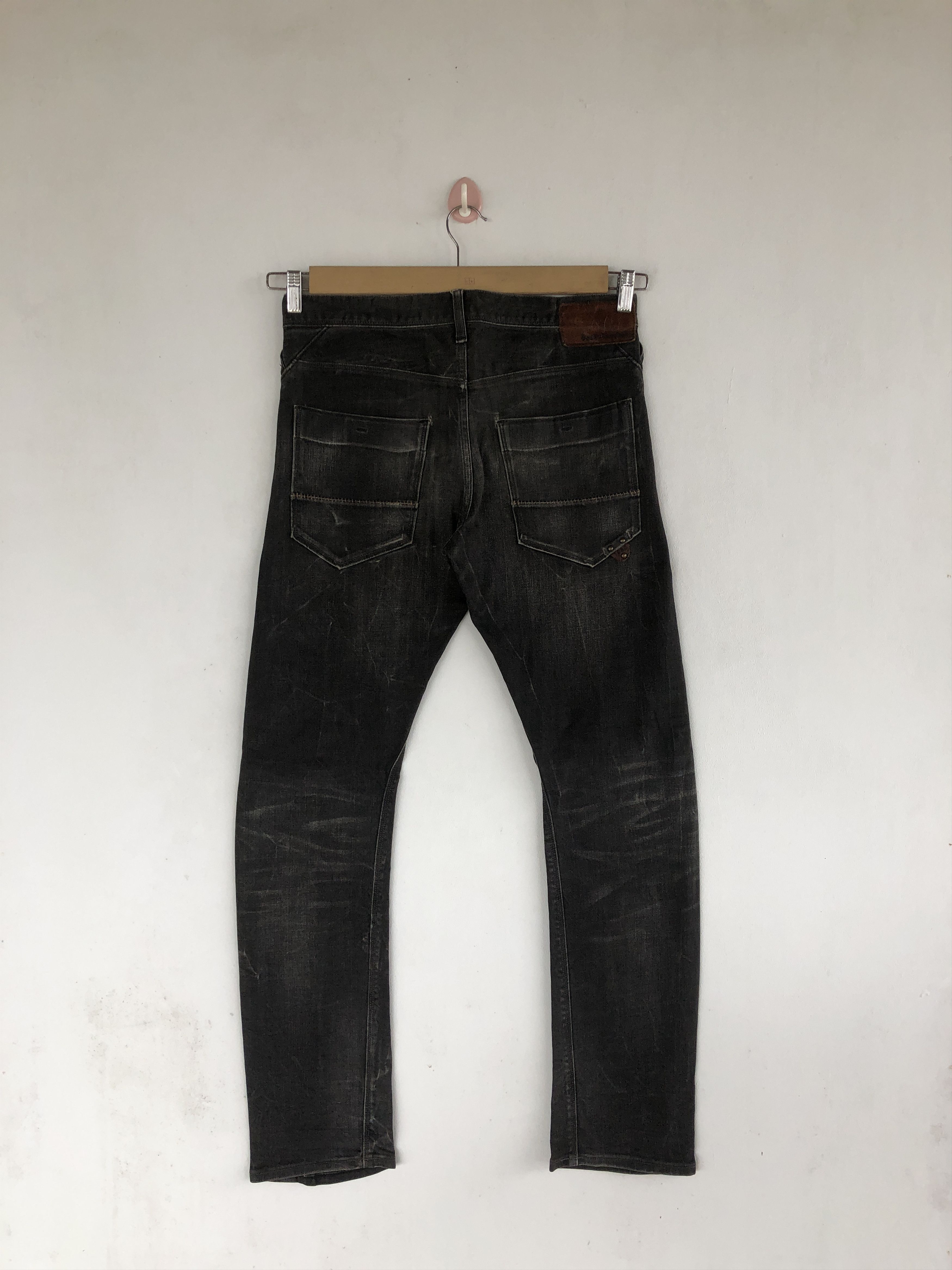 Japanese Brand Vintage Back Number Jeans Japanese Denim Pants Size US 32 / EU 48 - 2 Thumbnail