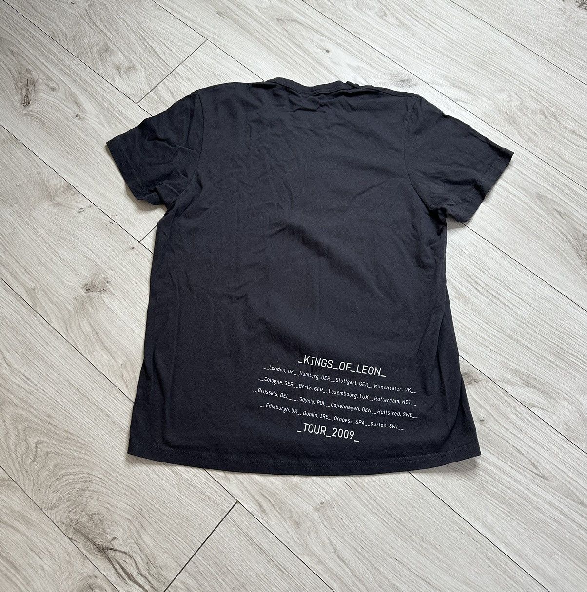 Band Tees × PGA Tour Kings of Leon Tour 2009 Promo Tee Alternative rock Size US L / EU 52-54 / 3 - 2 Thumbnail