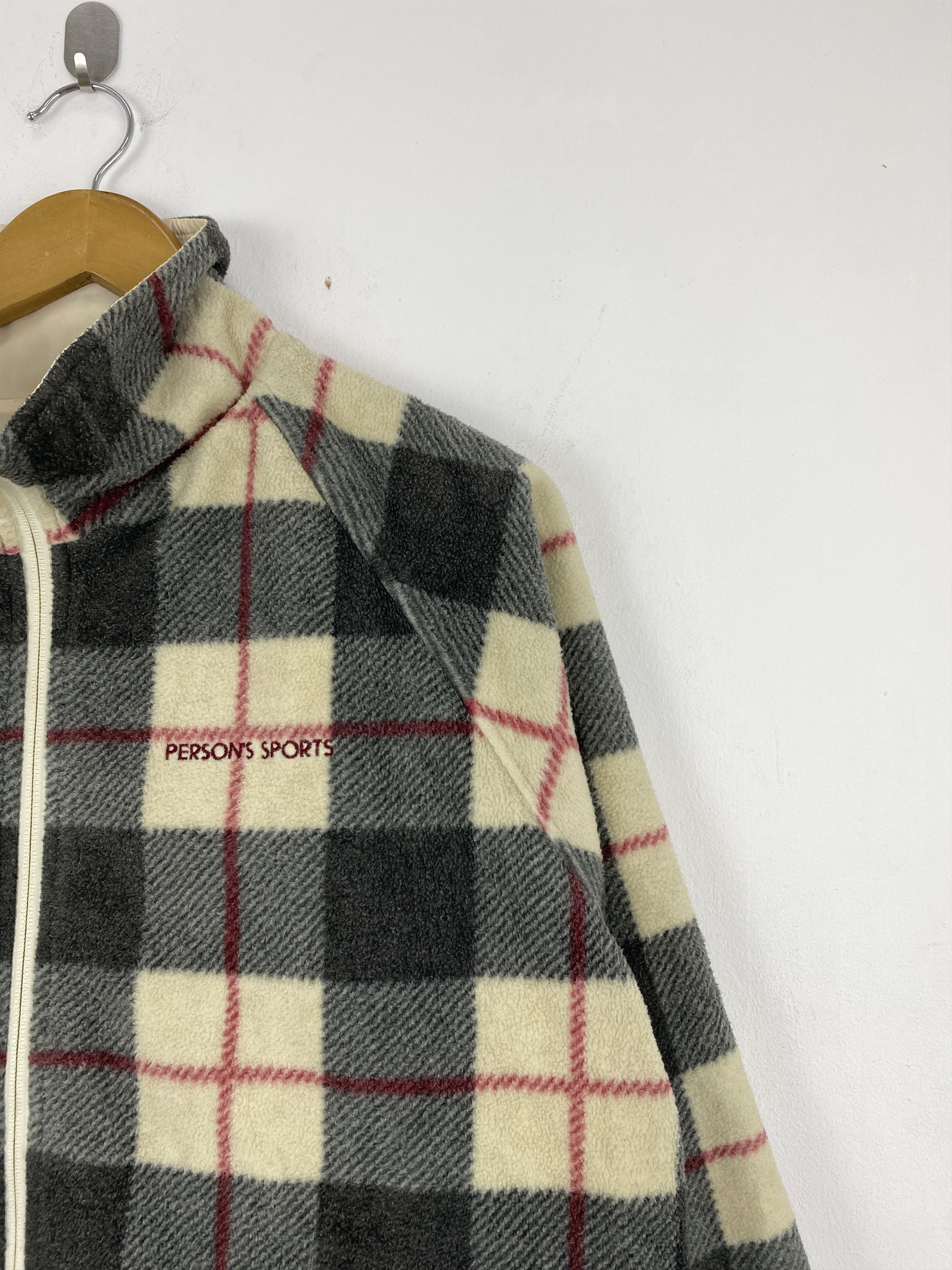 PERSON'S Vintage Person's Sports Fleece Jacket J1948 Size US M / EU 48-50 / 2 - 7 Thumbnail
