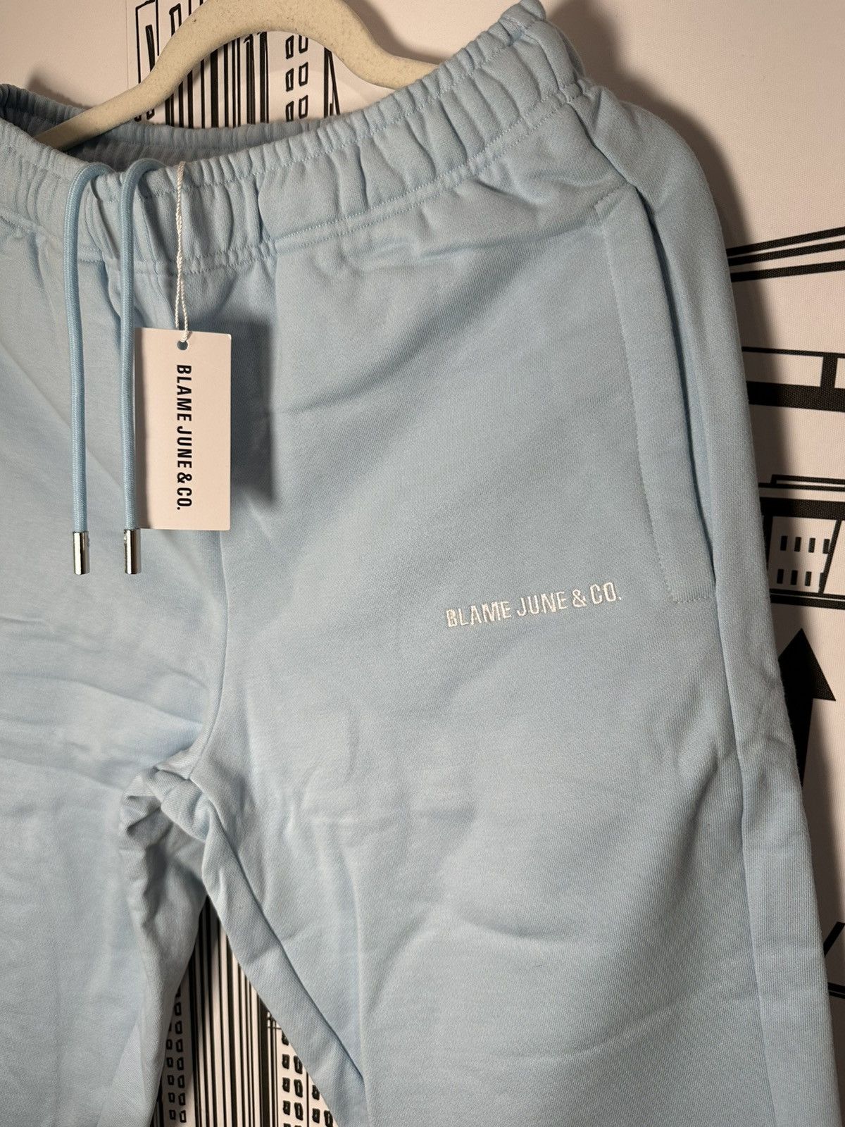 Other Blame June & Co. Gemini Sweatpants Small Baby Blue Size US 30 / EU 46 - 5 Thumbnail