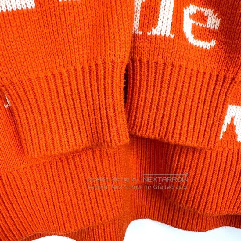 Acne Studios Acne Studios Orange Bullet Screen Printed Smile White Labe Size S / US 4 / IT 40 - 5 Thumbnail