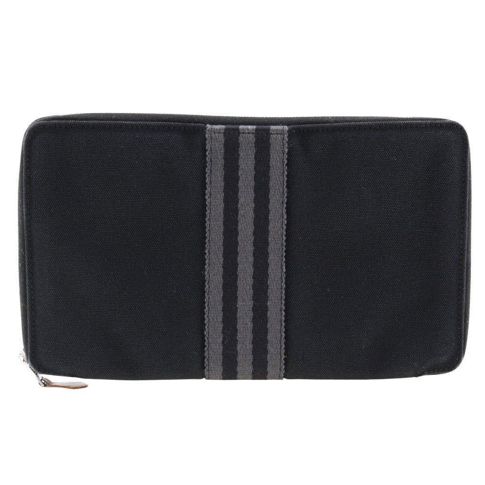 image of Hermes Fool Toe Wallet in Black, Women's