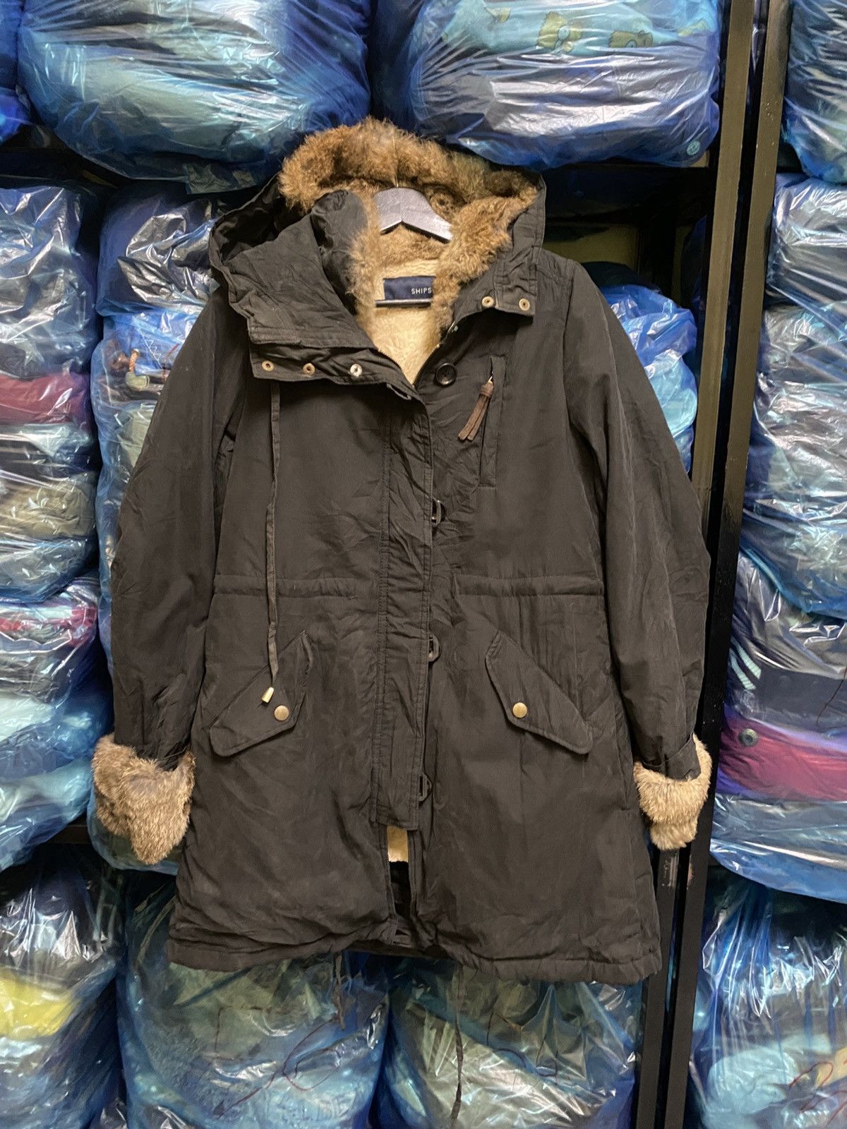 SHIPS VINTAGE SHIPS FUR LINING PARKA JACKET Size US XXS / EU 40 - 1 Thumbnail