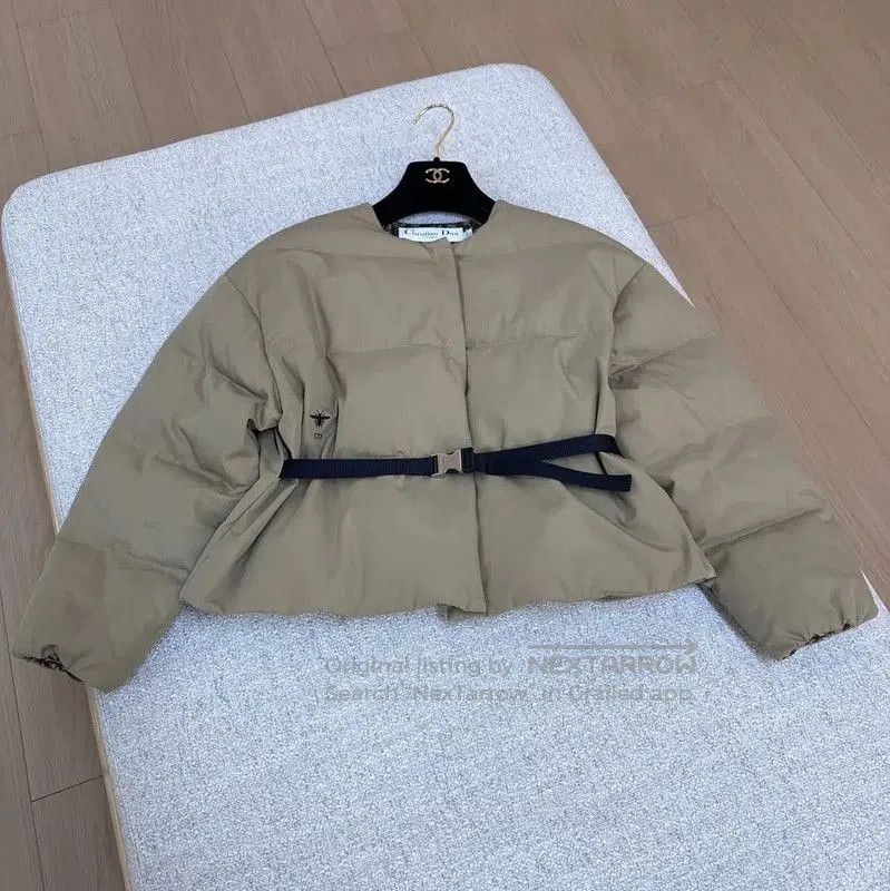 Dior Dior Khaki Cotton Women's Jacket . Size S / US 4 / IT 40 - 1 Thumbnail
