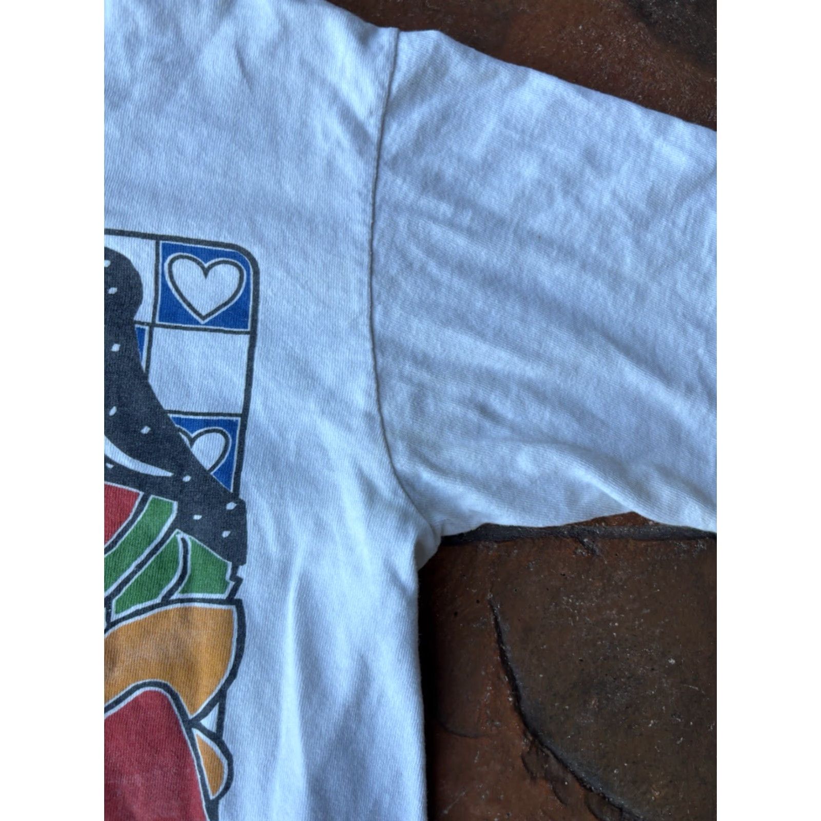 Fruit Of The Loom VINTAGE 90s Watermelon Floral Bird Art T-Shirt Small USA Men's/Unisex Shirts Size US S / EU 44-46 / 1 - 5 Thumbnail